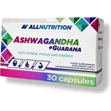 All Nutrition Ashwagandha + Guarana 30 Capsul