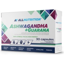 All Nutrition Ashwagandha + Guarana 30 Capsul