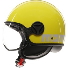 Momo Design Momo Kask/ Fgtr Classıc Candy Yellow Whıte