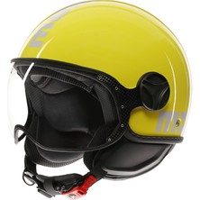 Momo Design Momo Kask/ Fgtr Classıc Candy Yellow Whıte