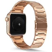 Teleplus Apple Watch 7 45MM Kordon KRD48 Metal Kordon