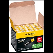 Intenso 7501814, Energy Ultra, LR03, Aaa, 1.5VOLT, 24 Lü Paket, Pil