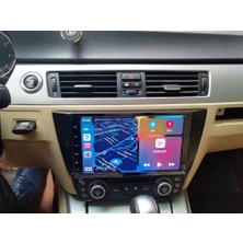 Victor BMW 3 Serisi (2006-2011)Android Sürüm 13 Kablosuz Carplay Navigasyon Multimedya 9 Inç Ekran Navigasyon Cihazı 4G Ram +32GB Hafıza Çerçeve ve Arka Görüş Kamerası ile