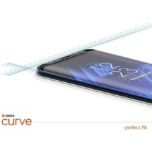 Dafoni Samsung Galaxy Z Flip 5 Curve Darbe Emici Şeffaf Ön +Arka Ekran Koruyucu Film