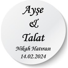 Söz, Nişan, Kına, Düğün, Mevlüt, Sünnet, Okul, Nikah Şekeri Isim Etiketi, Beyaz Yapışkanlı Kağıt, Sticker, Kişiye Özel