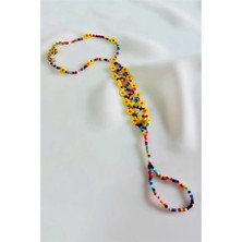 Petek Aksesuar Boncuk Oya El Yapımı Çiçek Şahmeran