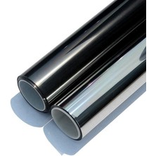 Newvario Isı Yalıtımlı Aynalı Siyah Cam Filmi 75 cm x 6 Metre