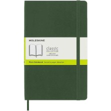 Moleskine Yumuşak Kapak Çizgisiz Defter L Boy 13X21 cm 192 Sayfa Mersin Yeşili