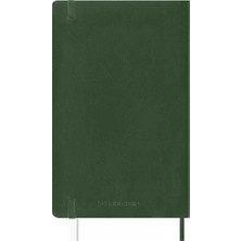 Moleskine Yumuşak Kapak Çizgisiz Defter L Boy 13X21 cm 192 Sayfa Mersin Yeşili