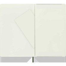 Moleskine Yumuşak Kapak Çizgisiz Defter L Boy 13X21 cm 192 Sayfa Mersin Yeşili