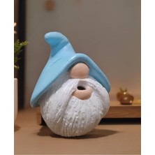Gnome Figür El Yapımı Tütsülük Biblo