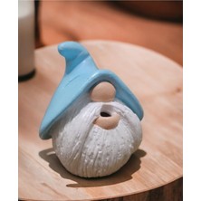 Gnome Figür El Yapımı Tütsülük Biblo
