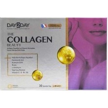 Day2Day The Collagen Beauty 30 Günlük Tüp - 40 ml 5500 mg Kolajen Peptitleri ve Vitamin Kompleks İçeren Takviye Edici Gıda