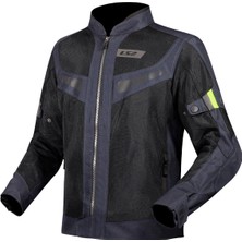 Ls2 Blade Aır Mavi-Neon Sarı Mont Aşınmaya Dayanıklı Kumaş S Beden 4 Mevsim Kullanım