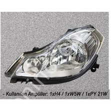 Far Sol Renault Symbol Iı 08 Mekanik H4