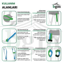 BGM Agrı Bandı Sarı Lacivert Takım Paketi Kinesio Tape 4,5 M x 5 cm