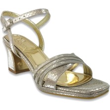 Beety 910 24KA Kadın Abiye Ayakkabı Dore