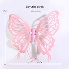 Çocuk Parlak Kelebek Kanatları Arka Dekorasyon (Yurt Dışından)