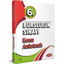 Data Yayınları 6. Sınıf Bursluluk Hazırlık Kitapları