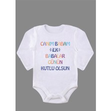 Outdoor One Uzun Kollu Organik Pamuk Baskılı Bebek Body Çıtçıtlı Zıbın ZBN073