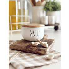 Moda Ozy 3lü Cam Bambu Kapaklı Salt/pepper/spice Kavanozu