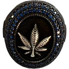 Defne Silver Yaprak Yüzük