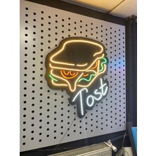 Disa Neon LED Tabela İşletmelere Özel -Tost-