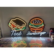 Disa Neon LED Tabela İşletmelere Özel -Tost-