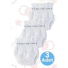 Tezzgelsin Bebek Yıkanabilir Emici Pamuklu 3'lü Alıştırma Külodu