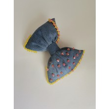 Bivalvia Accessories Boncuk Işlemeli Fiyonk Toka