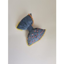 Bivalvia Accessories Boncuk Işlemeli Fiyonk Toka