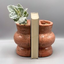 Terracotta Renkli Kitap Destekleri