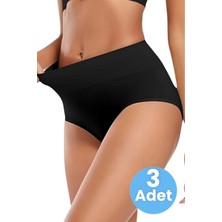 Uniquetrenders Kadın Dikişsiz Karın Toparlayıcı Slip Külot Korse 3'lü Set