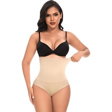 Uniquetrenders Kadın Toparlayıcı Dikişsiz Yüksek Bel Slip Korse