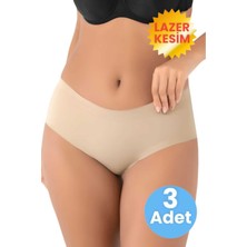 Uniquetrenders Kadın Lazer Kesim Karın Toparlayıcı ve  Bato Külot Korse 3'lü Set