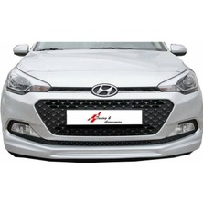 Hyundai I20 2014 - 2018 Custom Ön Ek Plastik Boyasız