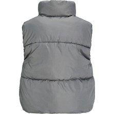 Jack & Jones Kadın Kolsuz Yüksek Yakalı Puffer Yelek - Solvej