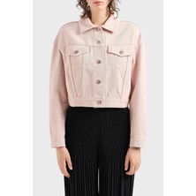 Armani Exchange Pamuklu Regular Fit Ceket Kadın Ceket 6DYB14 Y19DZ 3424
