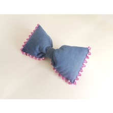 Bivalvia Accessories Boncuk Işlemeli Fiyonk Toka 2