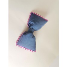 Bivalvia Accessories Boncuk Işlemeli Fiyonk Toka 2