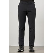 İmza Koyu Lacivert Esnek Yandan Cepli Casual Slim Fit Chino Pantolon 1003245108