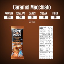 Bite & More Bite&more Proteinli Soğuk Kahve Caramel Macchiato 10 x 33 gr