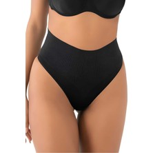 Uniquetrenders Kadın Dikişsiz Alt Karın Toparlayıcı String Külot Korse