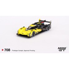 Hot Wheels Mini Gt Cadillac V-Series.r #01 Cadillac Racing 2023 Imsa Daytona 24 Hrs 3rd Place 708