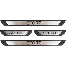 Brsplast Unıversal Sport 4 Prç. Iç Kapı Eşiği Krom Abs