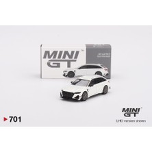 Mini Gt Audi Abt Rs6-R Glacier White Metallic 701