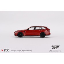 Mini Gt Bmw M3 Competition Touring Toronto Red Metallic 700