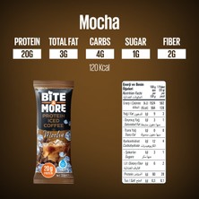 Bite & More Proteinli Soğuk Kahve Mocha 33 gr x 10 Adet