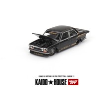 Mini Gt Kaido House Datsun 510 Pro Street Full Carbon V1 1:64 110