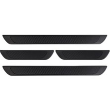 Brsplast Unıversal Yazısız 4 Prç. Iç Kapı Eşiği Karbon Abs